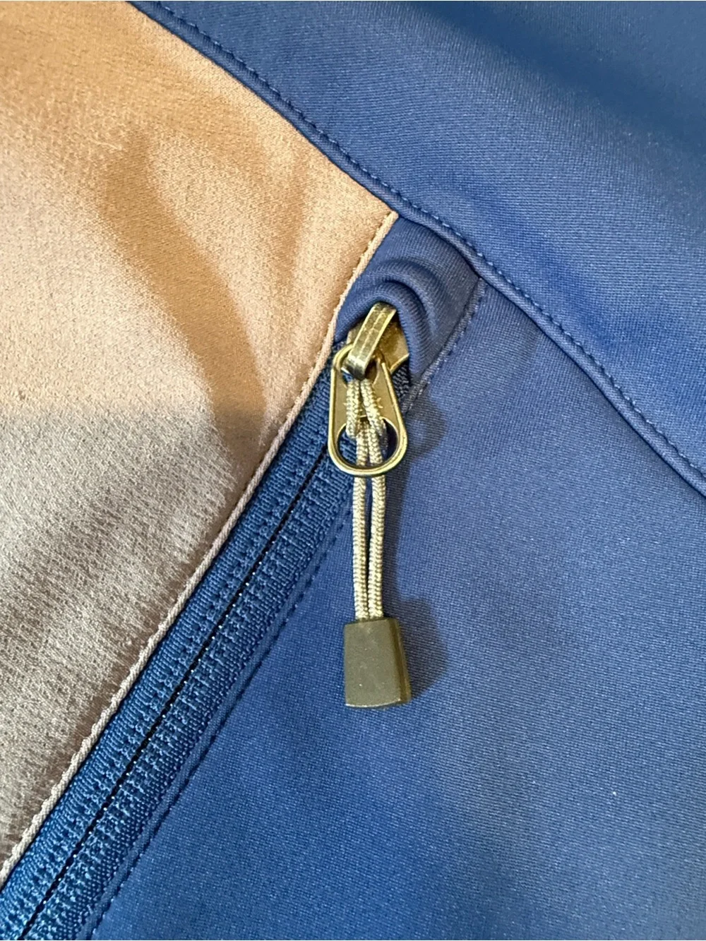 The North Face colorblock softshell